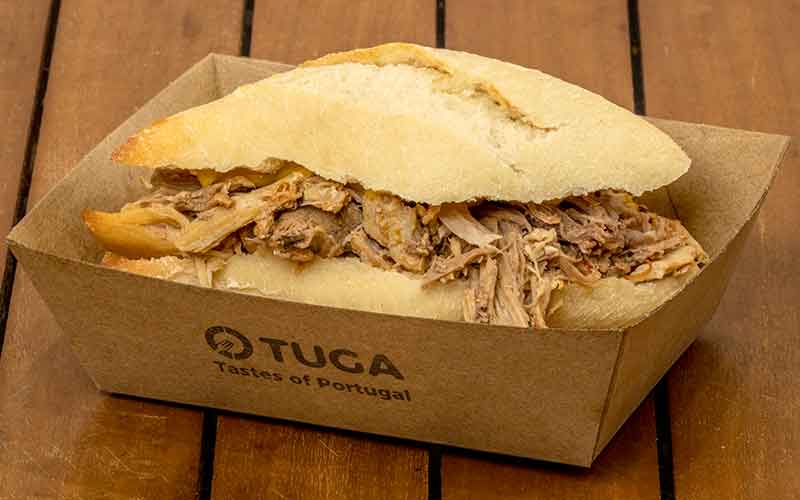Portuguese Pork Sandwich